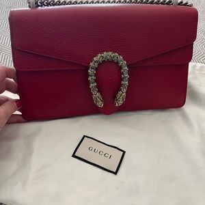 Gucci red Dionysus handbag